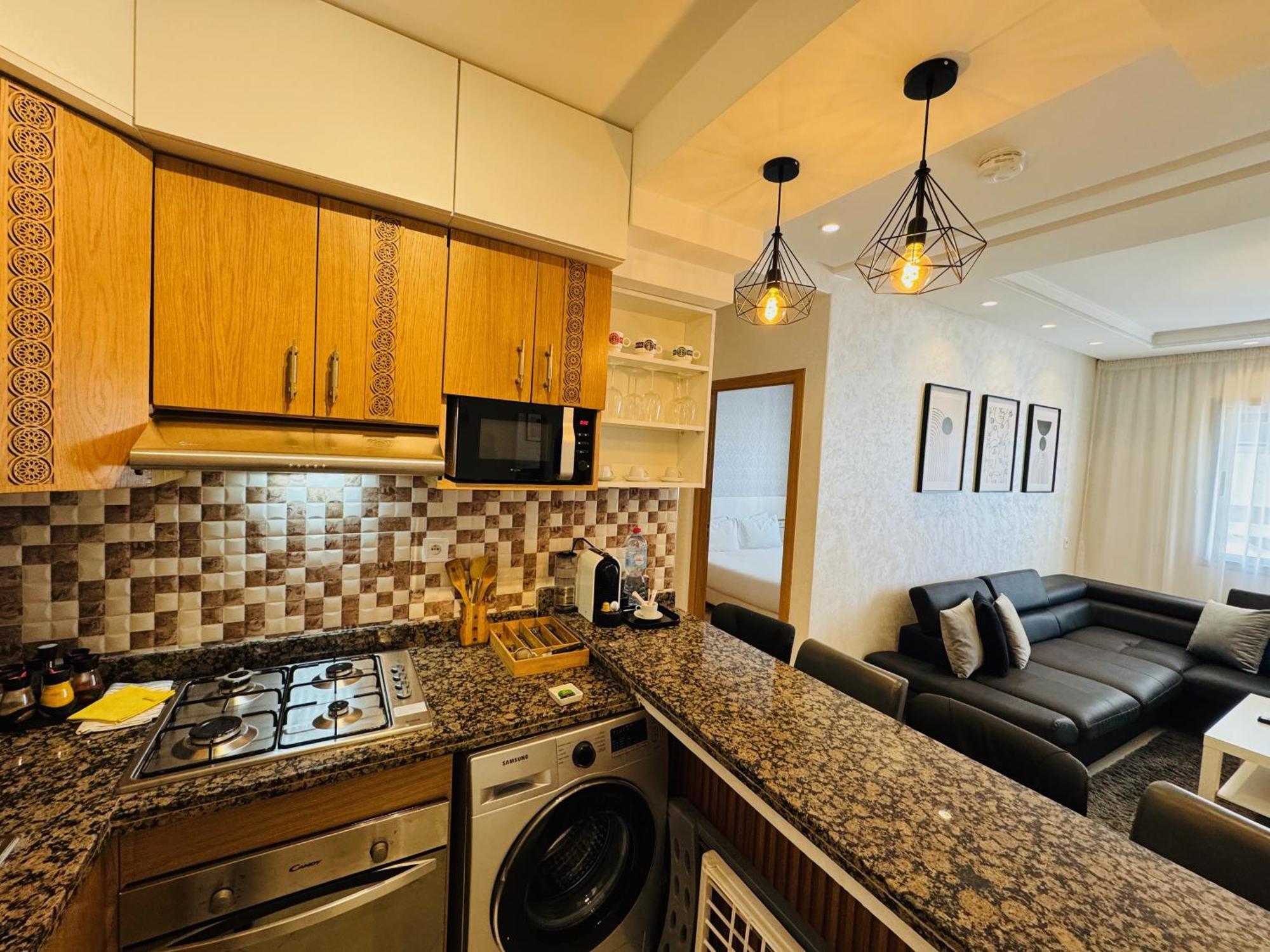 Modern Apartment In The Heart Of Tanger Exteriér fotografie