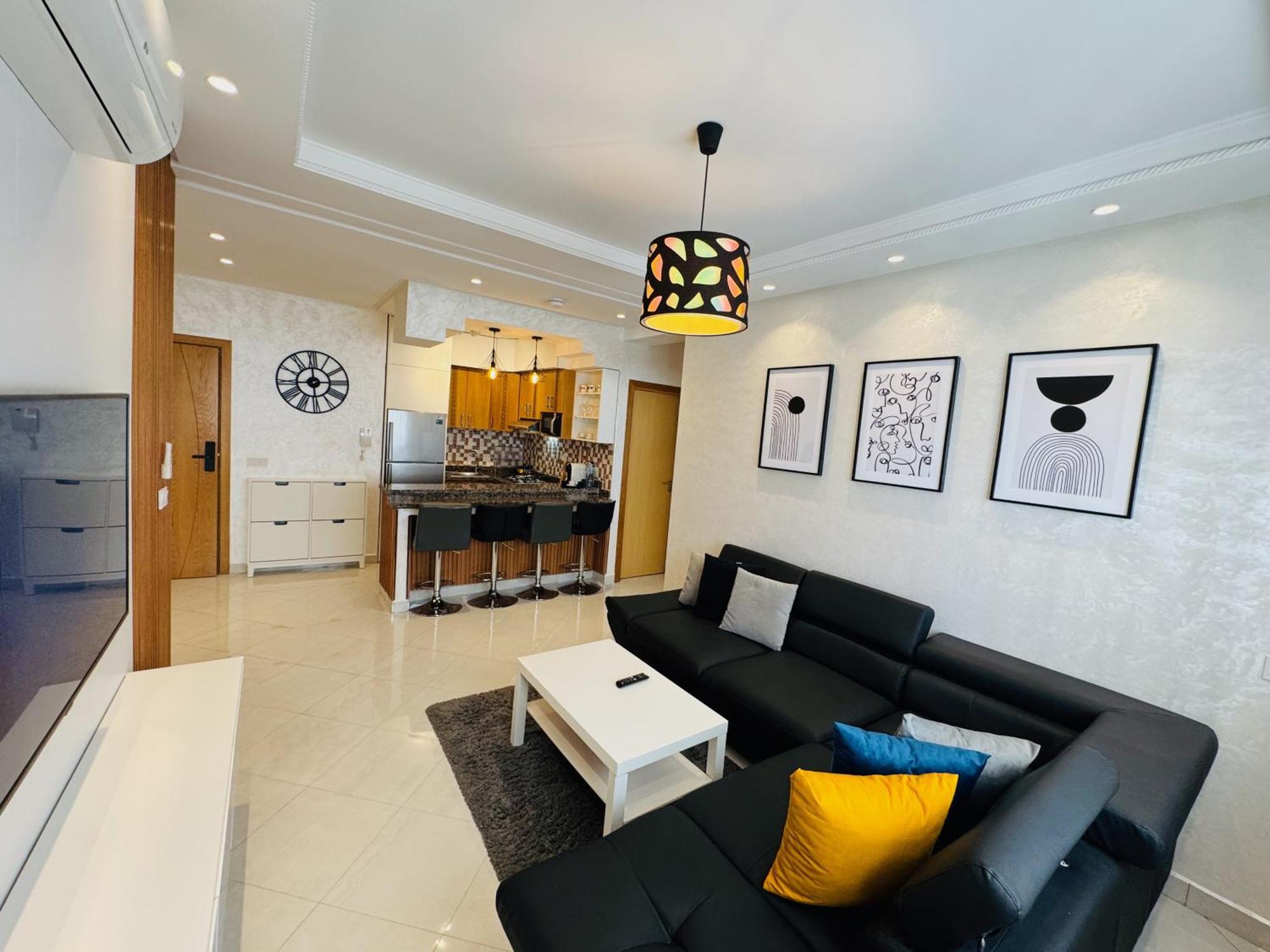 Modern Apartment In The Heart Of Tanger Exteriér fotografie