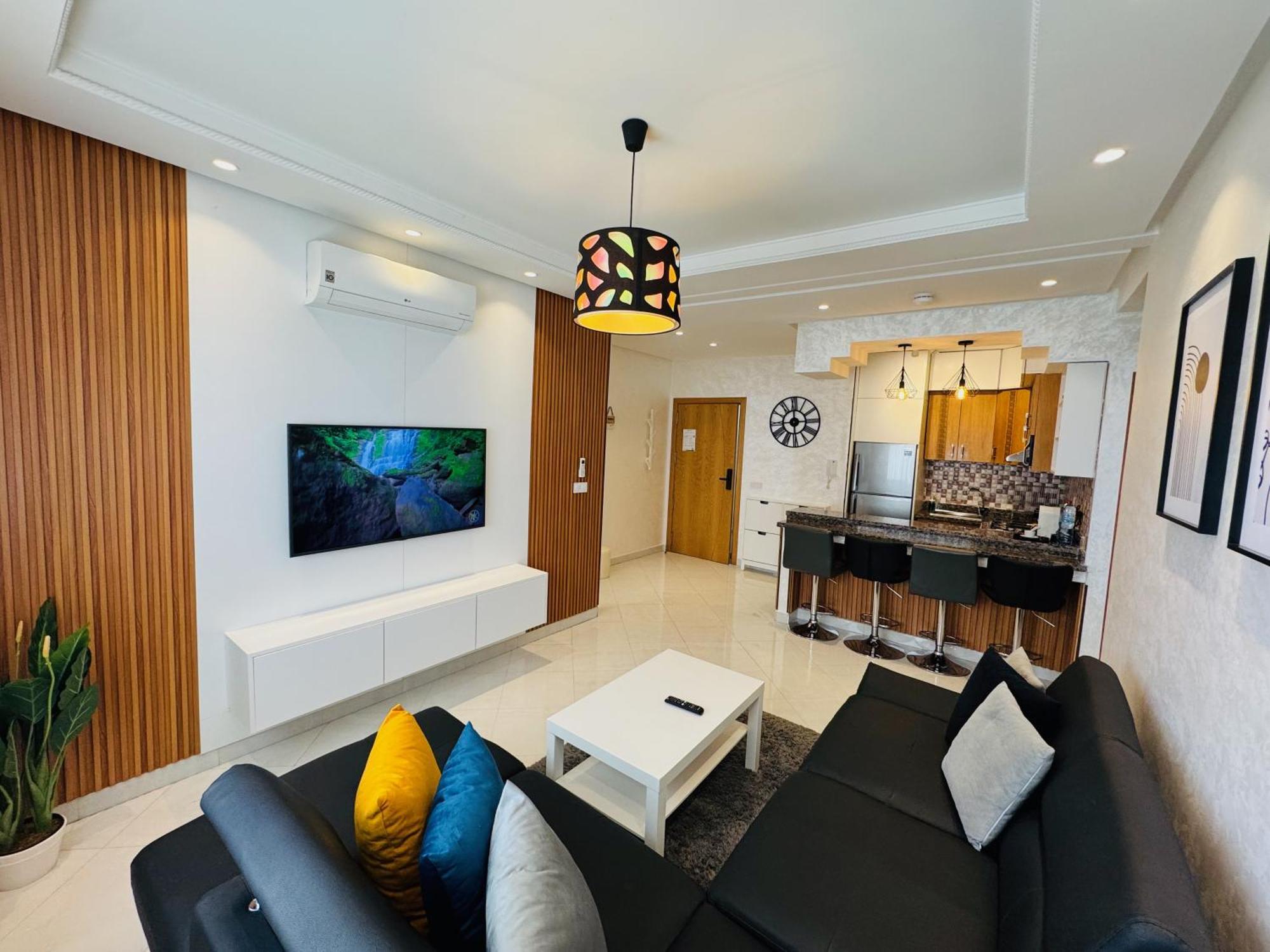 Modern Apartment In The Heart Of Tanger Exteriér fotografie